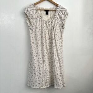 Lauren Ralph Lauren Floral & Lace Gown